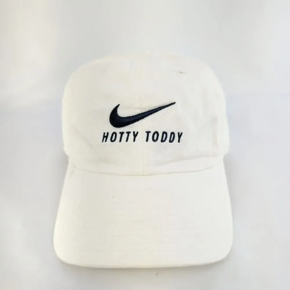 Nike Ole Miss Rebels Hat Hotty Toddy Heritage86 White Strapback NCAA Mens Cap